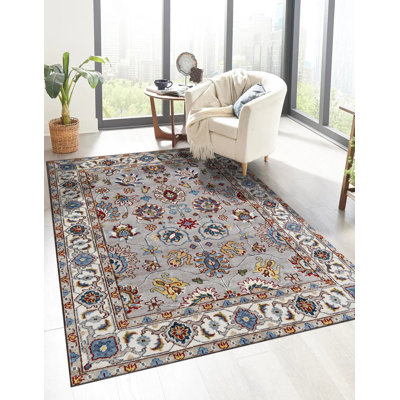 Tapis oriental gris Dreanda