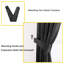 100% Velvet Blackout Curtains with Eyelets & Tie Backs-827647406-827647398