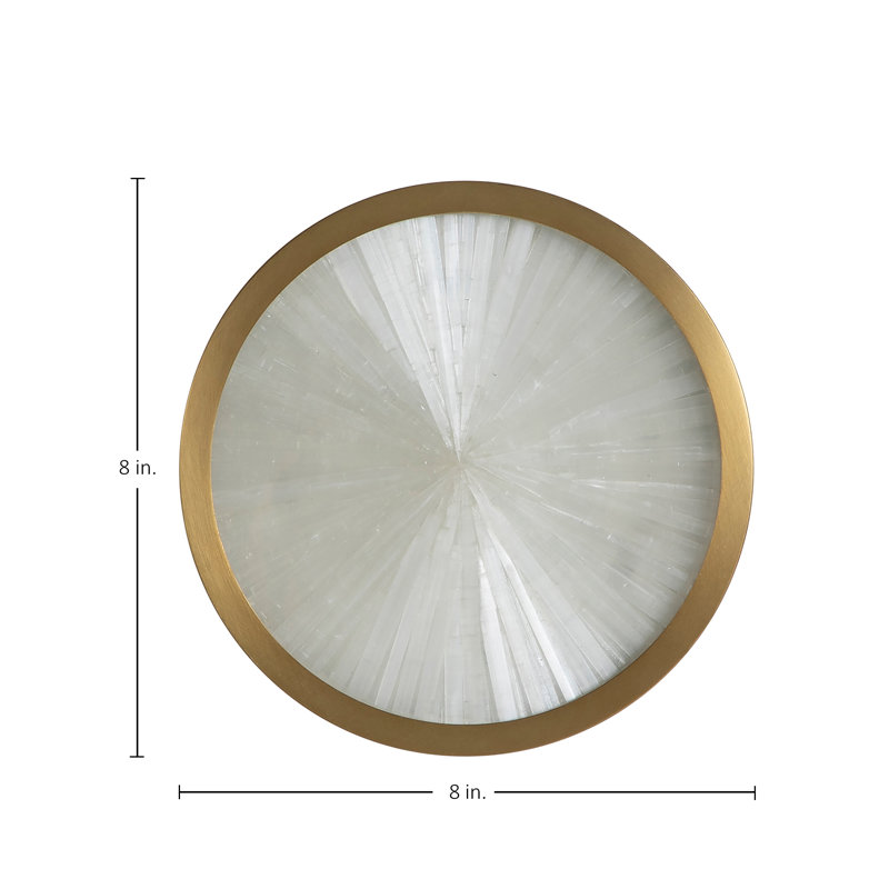 Neptune Sconce, 8" H x 8" W x 2.5" D