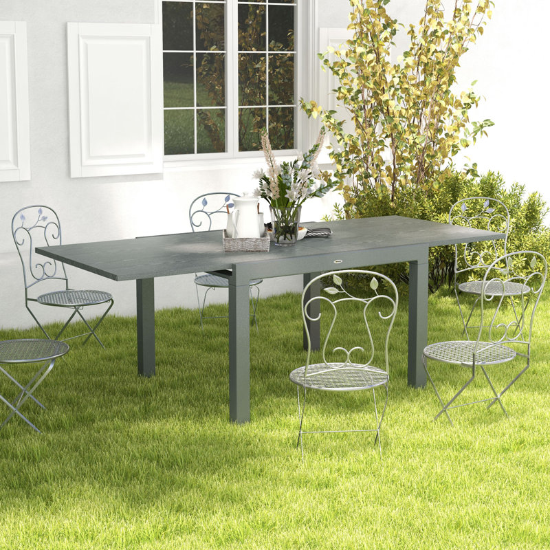 Table de salle à manger extensible Outsunny