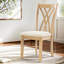 Ensemble de 2 chaises de salle à manger en bois