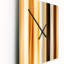 Tabby rayé - Horloge murale rayée moderne-173008160