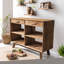 Buffet rustique en vieux pin rétro