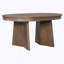 Ensemble de table de salle à manger 5 pièces pour 5 personnes, ensemble de table de salle à manger extensible rétro avec 4 chaises rembourrées-1848539528