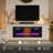 50" Electric Fireplace with 12 Color Flame - Recessed/Wall Mount, Remote Control-1293810300