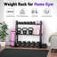 Dumbbell Rack with Side Storage,272KG Heavy Duty