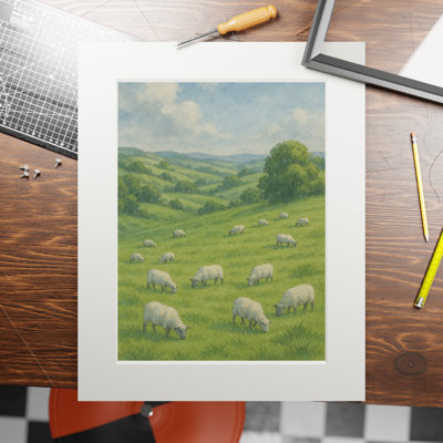 Posters 1 Piece Single Picture Frame Wall Art