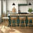 Drumrankin Counter Height Or Bar Height Rubberwood Barstool With Fabric Seat-1614719543-1614719545-1614719544