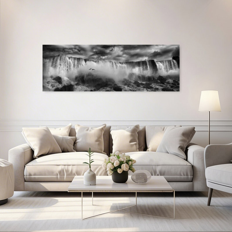 Powerful Falls Flight by Yvette Depaepe - Wrapped Canvas Panoramic Print, 152.4 cm H x 50.8 cm W