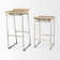 Barlow Counter Stool with Metal Frame