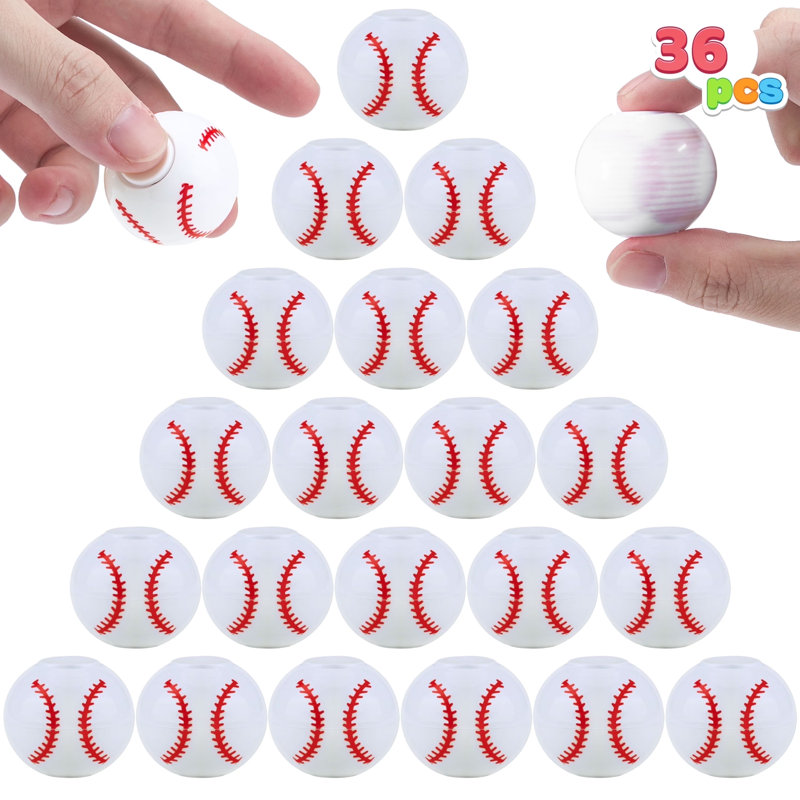 Paquet de 36 cadeaux de baseball pour enfants Fidget Spinners Balls Fidget