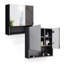 Birkan 54cm x 55cm Surface Mount Mirror Cabinet-60528818
