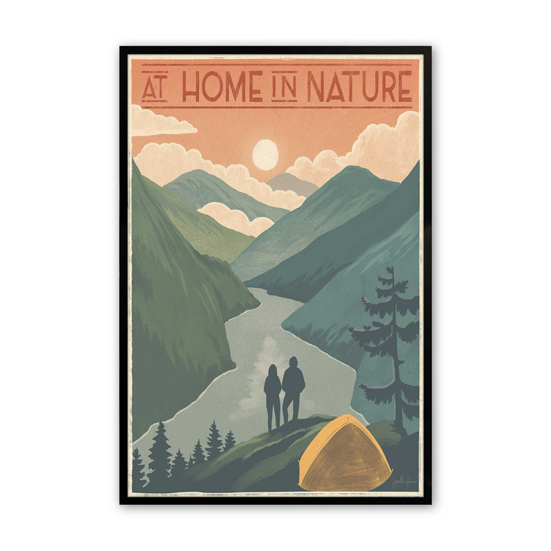 «Back To Nature», Noir satiné, H 15 po x l 12 po