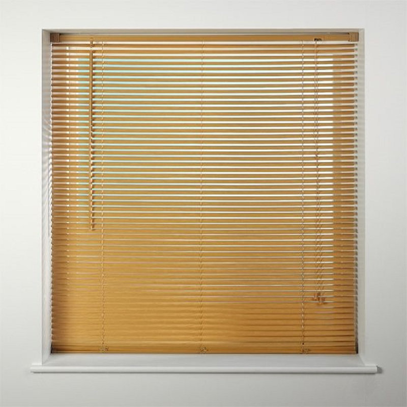 PVC Room Darkening Venetian Blind, Natural, 213 cm L x 75 cm W