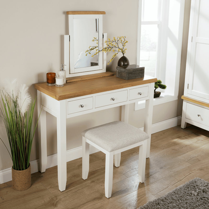 Conte Dressing Table with Mirror