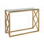 Glass Top Console Table-2042320517
