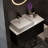 Alala Wall Mounted Single Bathroom Vanity With Engineered Stone Top