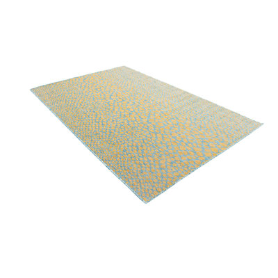 Outdoor Destiny Rug Teal-Yellow Color
