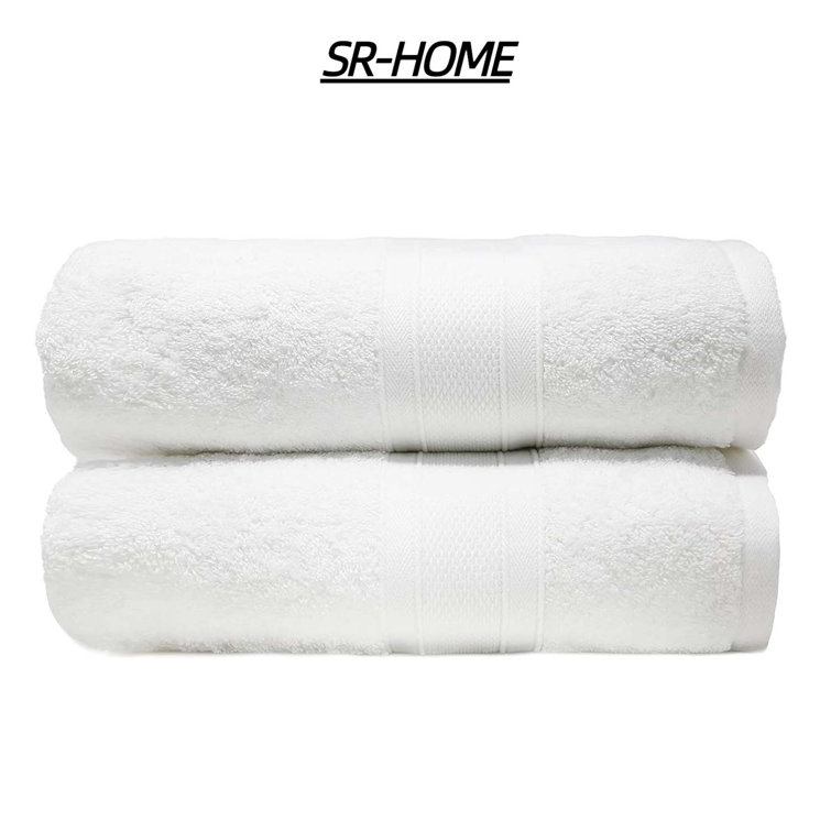 SR-HOME Oversized Bath Sheets Towels For Adults Luxury Bath Towels Extra  Large Sets,2 Piece