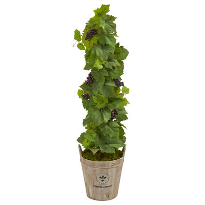 Plante grapevine artificielle 31,5" en pot à fleurs