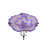 Glass Single Tier Birdbath-68776092