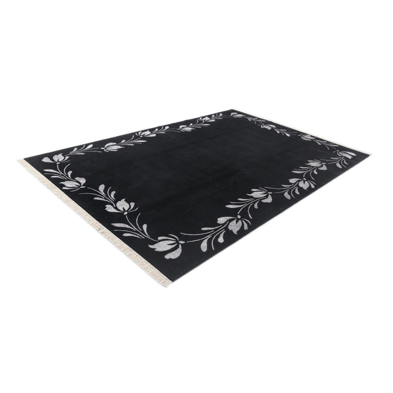 Tapis noir Jennings