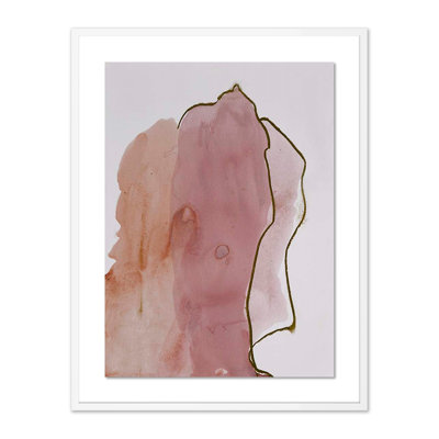 'Abstract Desert II' by Kim Whiteside - Picture Frame Painting Print on Paper