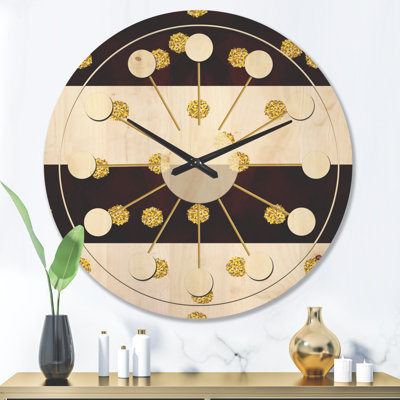 Solid Wood Wall Clock