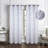 Amara Geometric Window Curtain Panel Pair-860829951