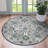 Hand Tufted Wool Floral Indoor Rug-497213591