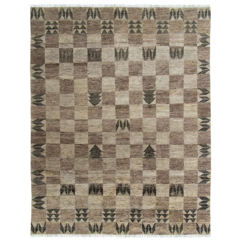 Mackintosh Hand-knotted Wool Rug, Rectangle 8' x 10'