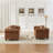 Modern Modular Sofa Set With Solid Wood Frame, Chenille Upholstery, High-Density Foam Cushions, And Gold Metal Legs For Living Room Or Office Use.-1399612854