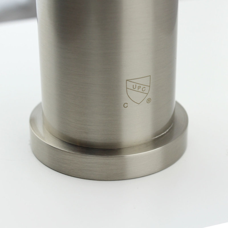 Single-Hole Bathroom Faucet, Brushed Nickel