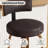 Chic Swivel Leather Upholstered Bar Stool For Ultimate Comfort And Style-647653561-647653563