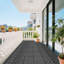 Carreaux de terrasse en plastique emboîtables