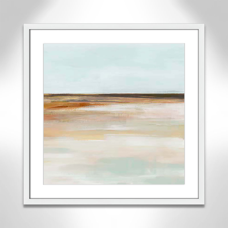 «Coastal Glades II» par Ian C, H 23,5 po x l 23,5 po x P 0,75 po, Encadré de boîte blanc
