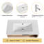 Meuble-lavabo mural simple 30 po Natasha