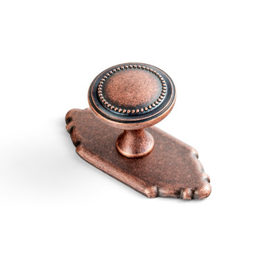 1 1/3" Mushroom Knob With Backplate(G024)