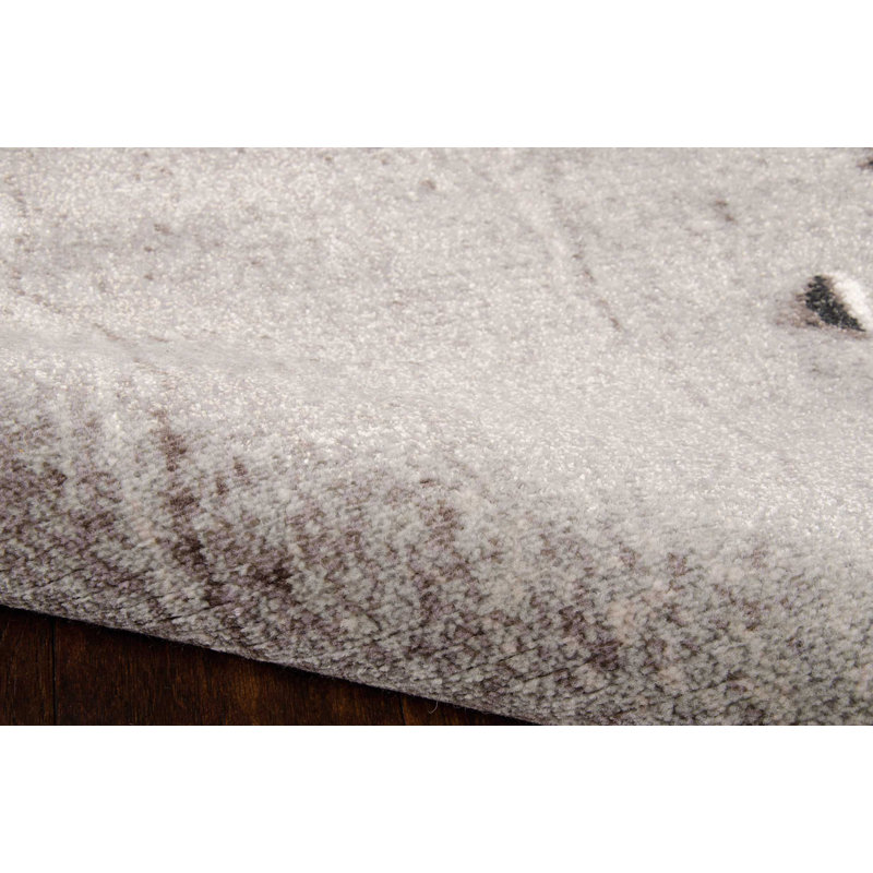 Tapis gris clair Horice