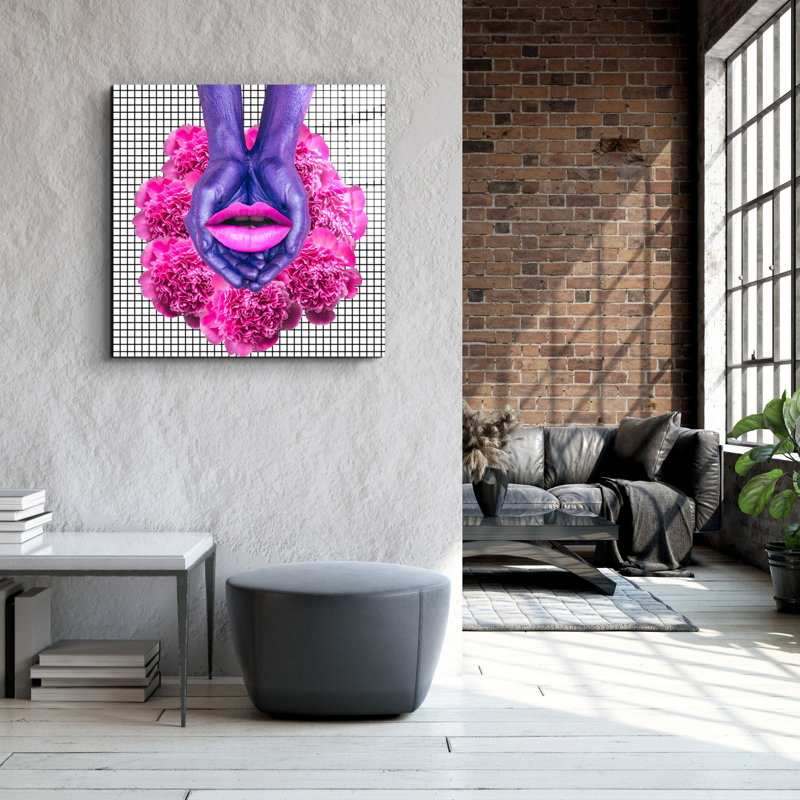 Peinture décorative en verre trempé