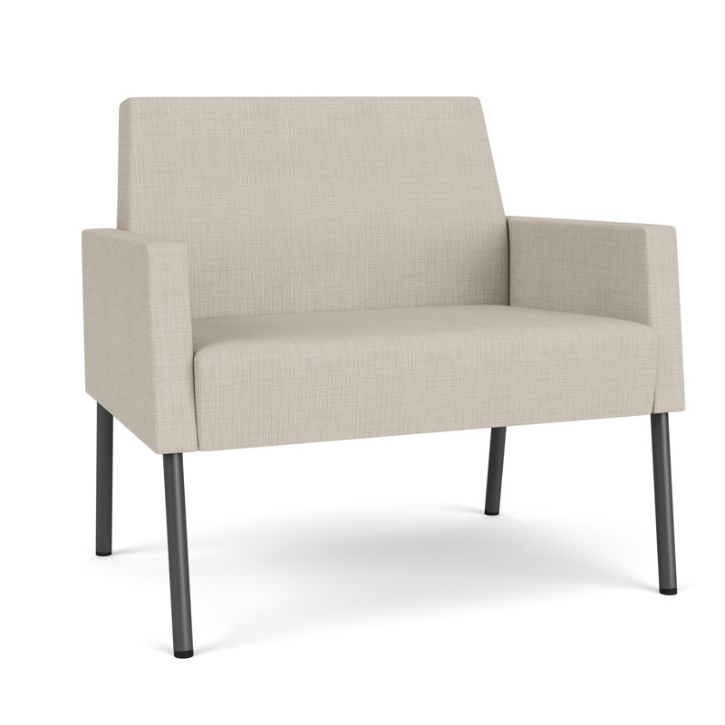 Fauteuil de réception Mystic, Gris anthracite, Plot Line neutre