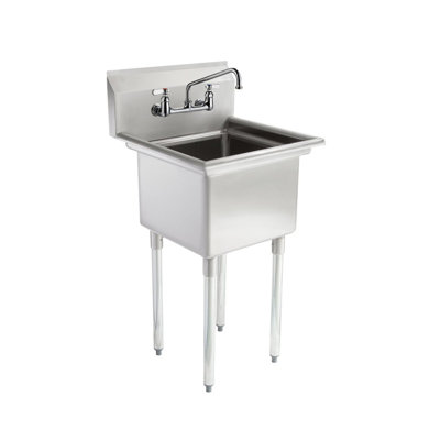 Free Standing Laundry Utility Sink with Faucet