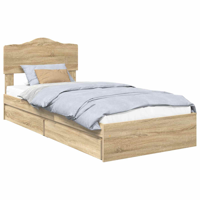 Bed, Sonoma Oak, Small Single (2'6)