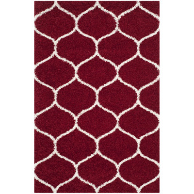 Atencio Geometric Hand Woven Area Rug