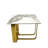 Rectangular End Table With Sintered Stone Top-1683352052