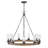 Sawyer 30" Nine-Light Outdoor Candle Chandelier - LEDs Included-63511400