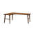 Walnut L-Shaped Solid Wood desk-111069093-111069092