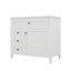 Armoire de meuble-lavabo 36 po, avec lavabo en céramique, 3 tiroirs-120332100-120332098