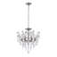 Lustre en cristal étain Bearnice