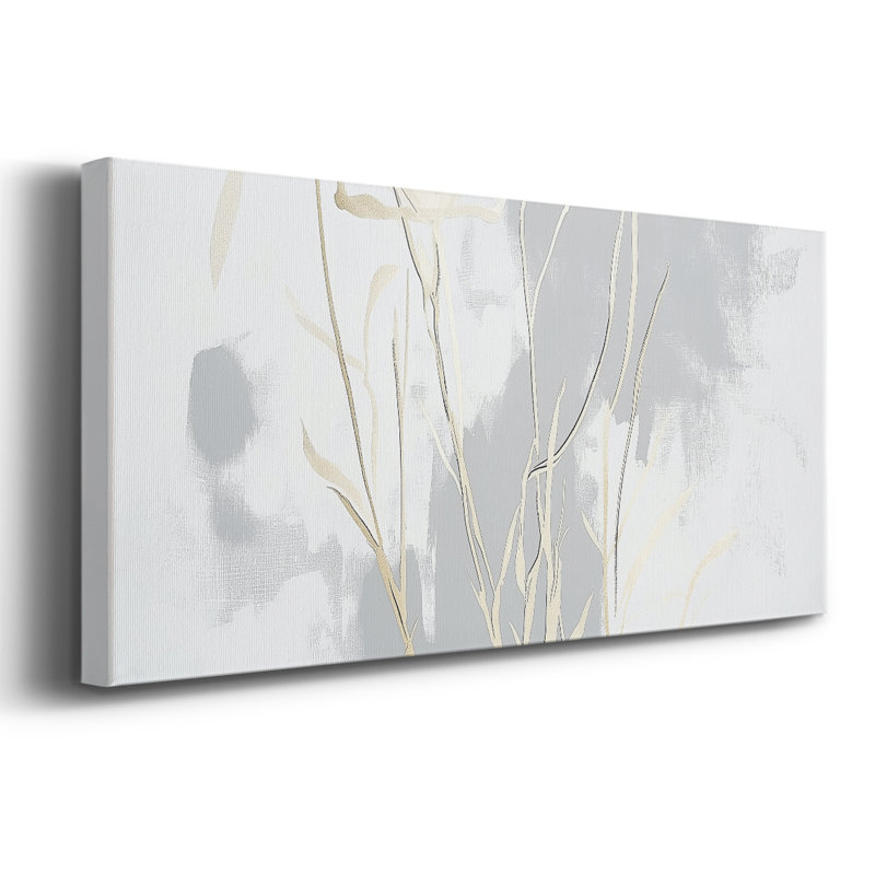 Abstract Series 9 #XCIII-Wide Gallery Wrapped Canvas, 12" H x 30" W